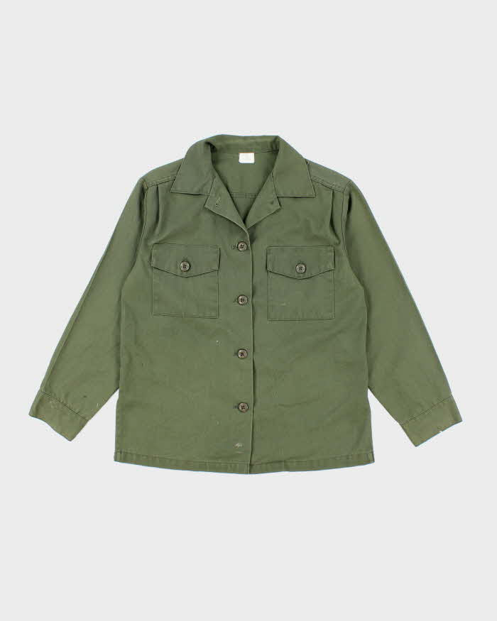 70s Vintage US Army Dura-Press Utility Shirt - Small