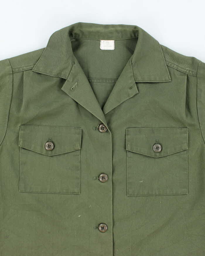 70s Vintage US Army Dura-Press Utility Shirt - Small