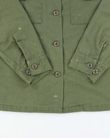 70s Vintage US Army Dura-Press Utility Shirt - Small