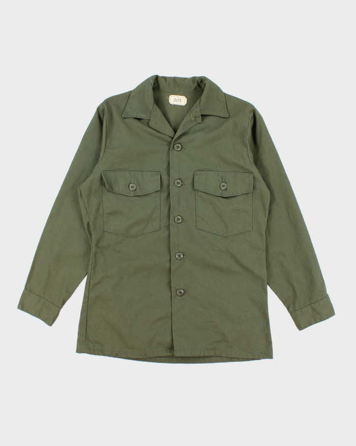 70s Vintage US Army Dura-Press Utility Shirt - Small