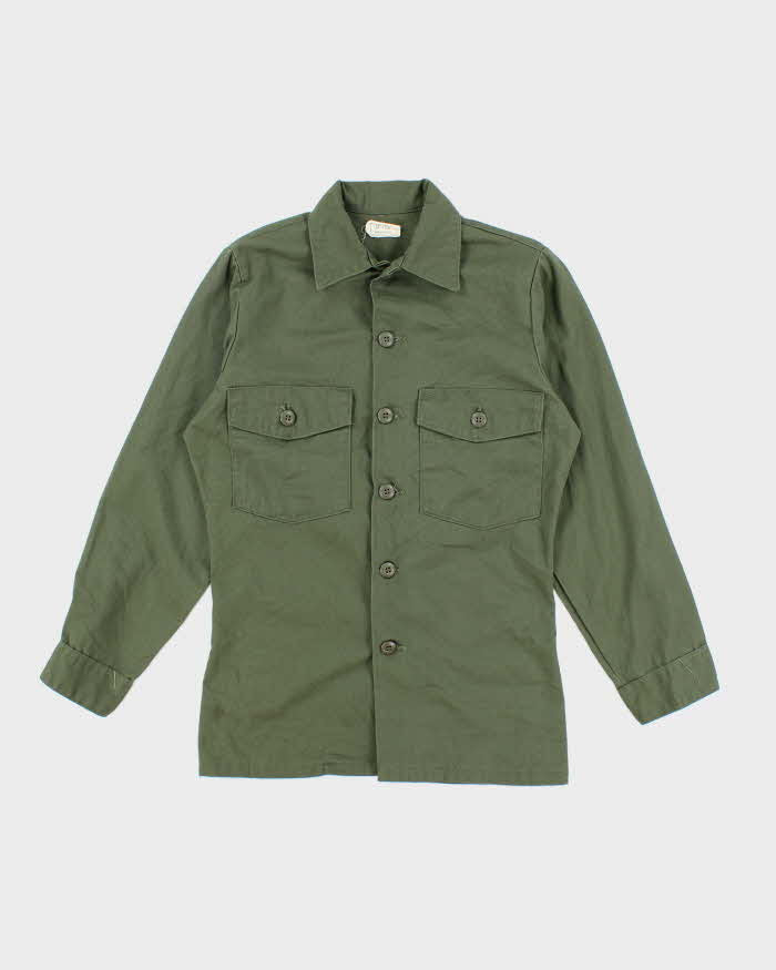 70s Vintage US Army Dura-Press Utility Shirt - Small
