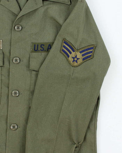 70s Vintage US Air Force Dura-Press Utility Shirt - Small
