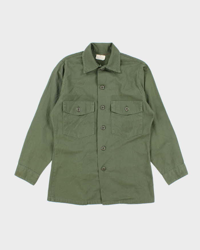 70s Vintage US Army Dura-Press Utility Shirt - Small