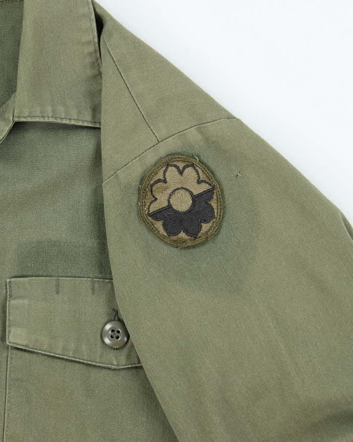 70s Vintage US Army Dura-Press Utility Shirt - Small