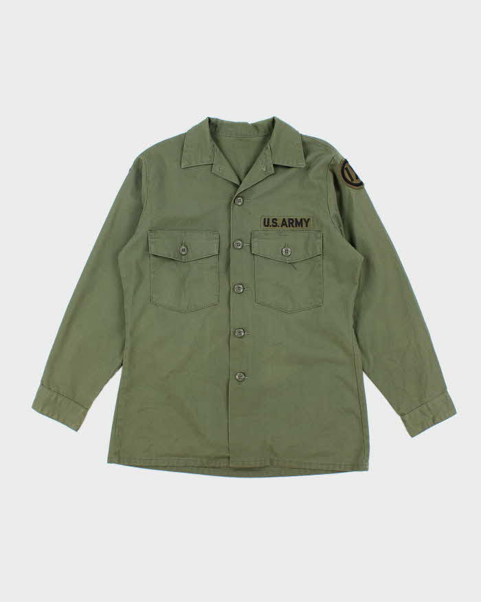 70s Vintage US Army Dura-Press Utility Shirt - Medium