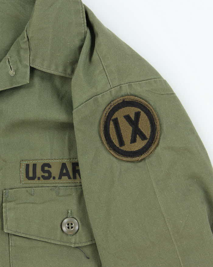 70s Vintage US Army Dura-Press Utility Shirt - Medium