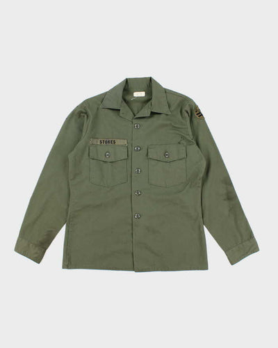 70s Vintage US Army Dura-Press Utility Shirt - Medium