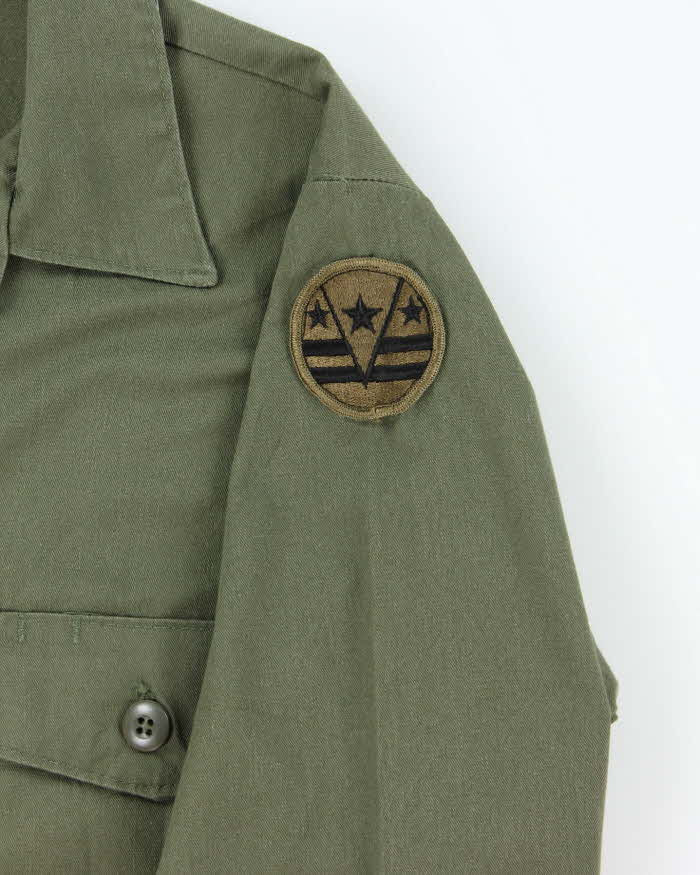 70s Vintage US Army Dura-Press Utility Shirt - Medium