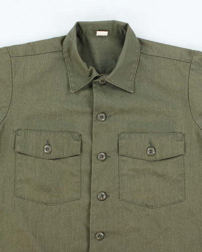 70s Vintage US Army Dura-Press Utility Shirt - Medium