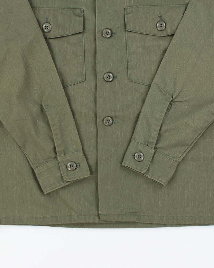 70s Vintage US Army Dura-Press Utility Shirt - Medium