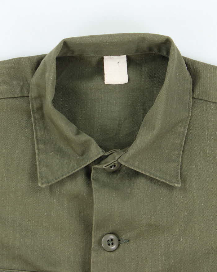 70s Vintage US Army Dura-Press Utility Shirt - Medium