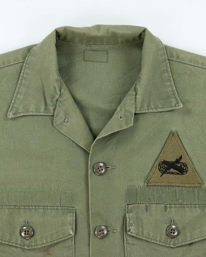 70s Vintage US Army Dura-Press Utility Shirt - Medium