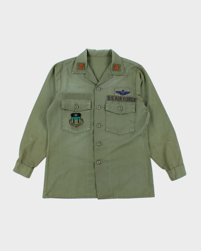 70s Vintage US Air Force Dura-Press Utility Shirt - Medium