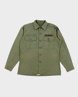 70s Vintage US Army Dura-Press Utility Shirt - Large