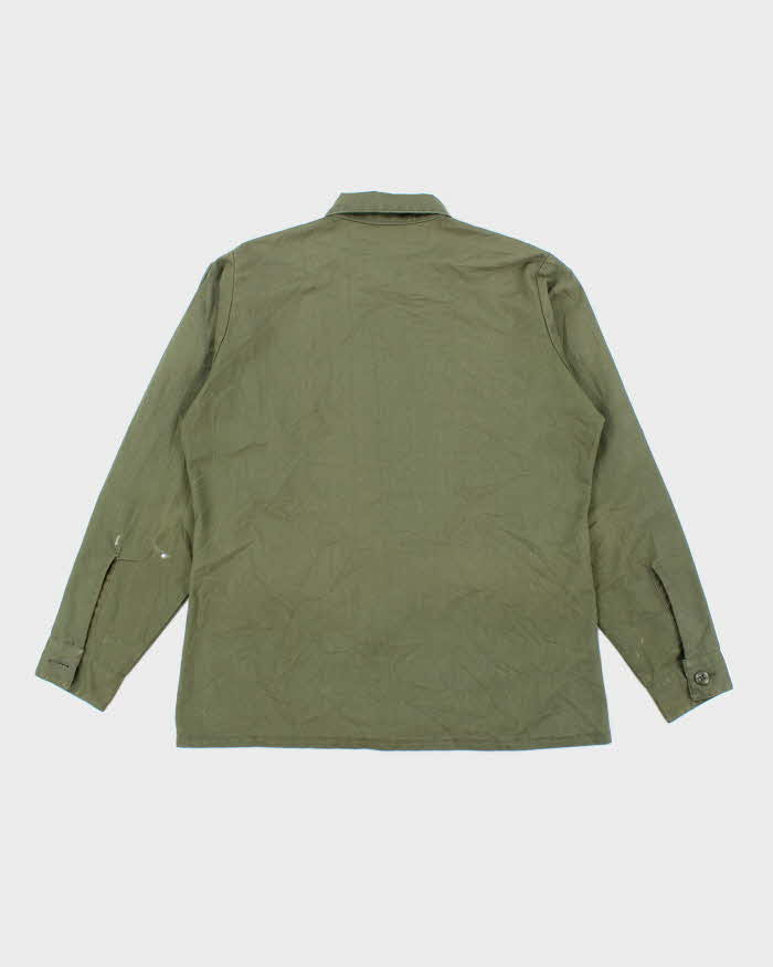 70s Vintage US Army Dura-Press Utility Shirt - Large