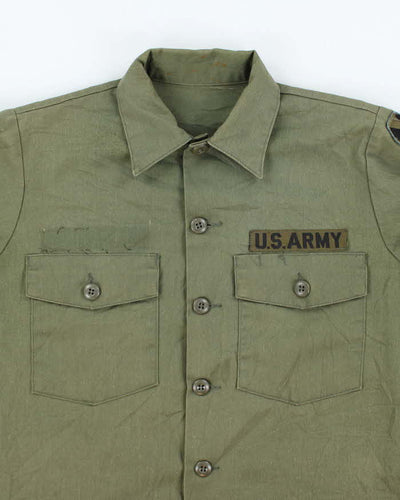 70s Vintage US Army Dura-Press Utility Shirt - Large