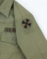 70s Vintage US Army Dura-Press Utility Shirt - Large