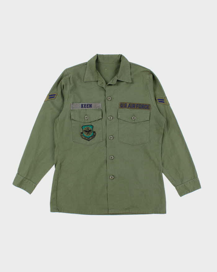 70s Vintage US Air Force Dura-Press Utility Shirt - Large