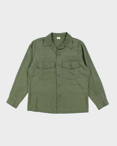 70s Vintage US Army Dura-Press Utility Shirt - Large