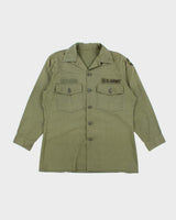70s Vintage US Army Dura-Press Utility Shirt - Large