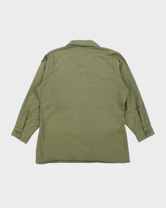 70s Vintage US Army Dura-Press Utility Shirt - Large