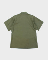 70s Vintage US Navy Seabees Dura-Press Utility Shirt - X-Large