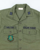 70s Vintage US Air Force Dura-Press Utility Shirt - X-Large
