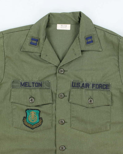 70s Vintage US Air Force Dura-Press Utility Shirt - X-Large