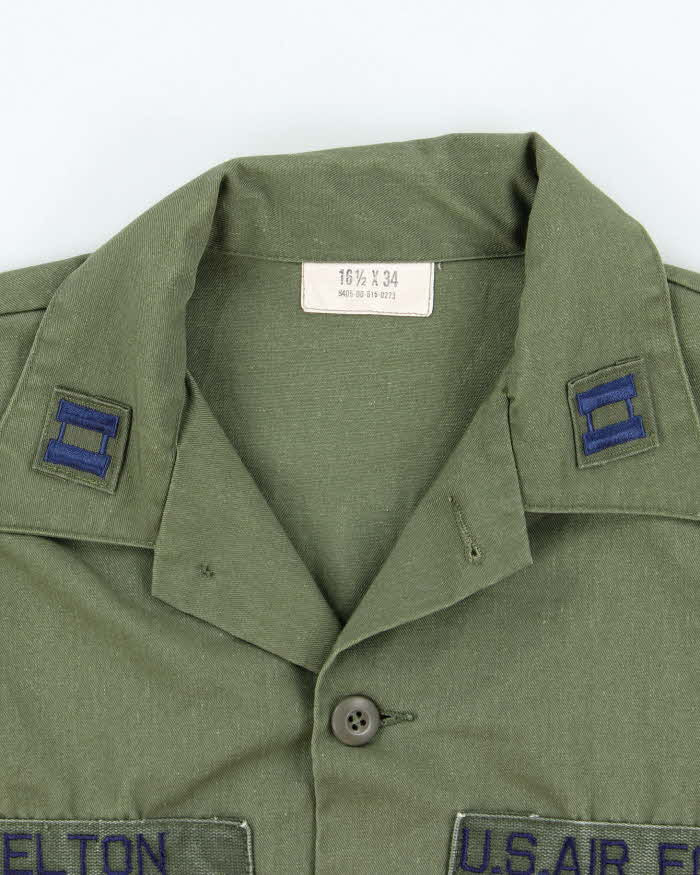 70s Vintage US Air Force Dura-Press Utility Shirt - X-Large