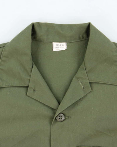 70s Vintage US Army Dura-Press Utility Shirt - X-Large