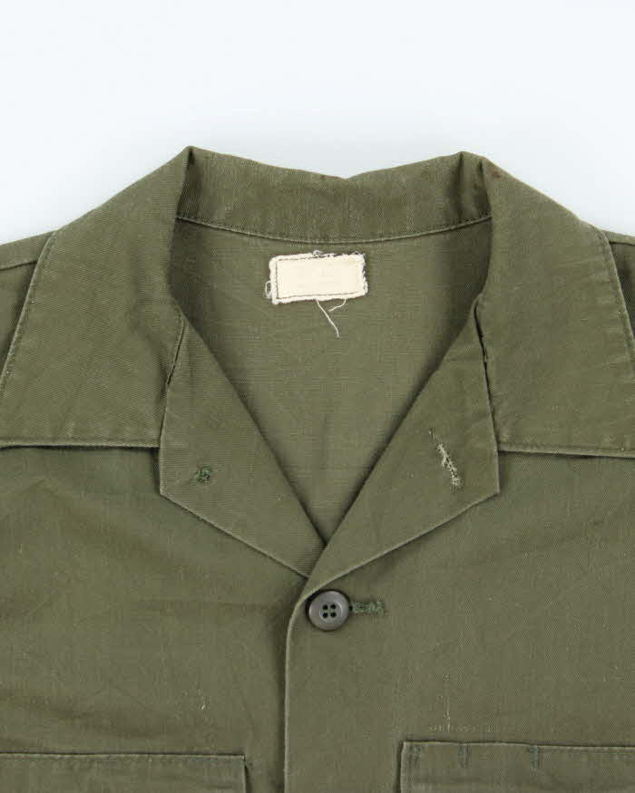 70s Vintage US Army Dura-Press Utility Shirt - X-Large