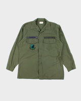 70s Vintage US Air Force Dura-Press Utility Shirt - X-Large