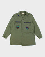 70s Vintage US Air Force Dura-Press Utility Shirt - X-Large
