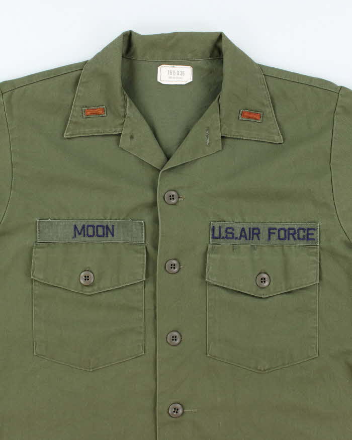 70s Vintage US Air Force Dura-Press Utility Shirt - X-Large