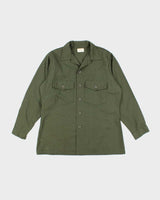 70s Vintage US Army Dura-Press Utility Shirt - X-Large