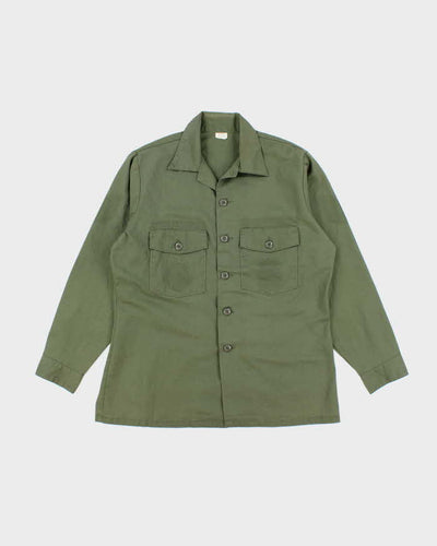 70s Vintage US Army Dura-Press Utility Shirt - X-Large