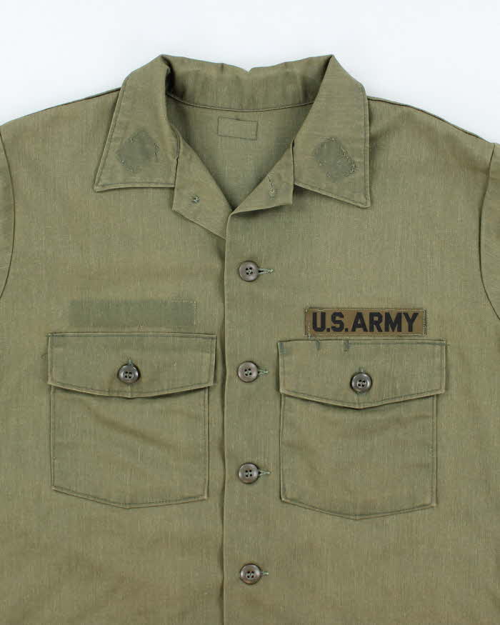 70s Vintage US Army Dura-Press Utility Shirt - XX-Large