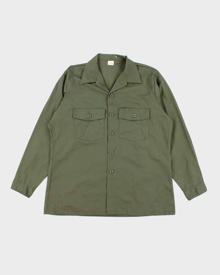 70s Vintage US Army Dura-Press Utility Shirt - XX-Large