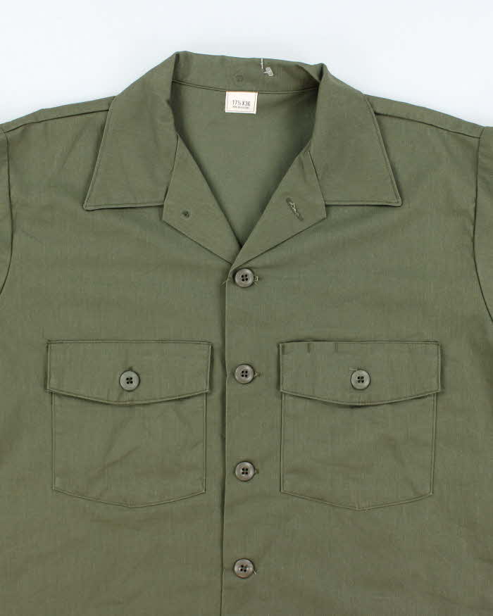 70s Vintage US Army Dura-Press Utility Shirt - XX-Large
