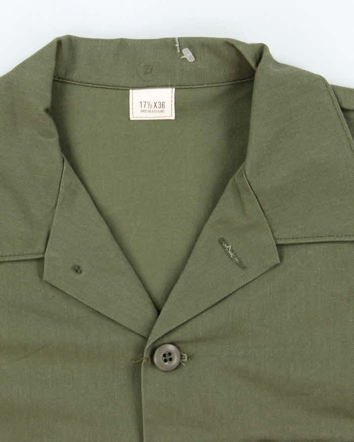 70s Vintage US Army Dura-Press Utility Shirt - XX-Large
