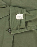 60s Vintage US Army OG-107 Utility Shirt - Small