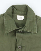 60s Vintage US Army OG-107 Utility Shirt - Small