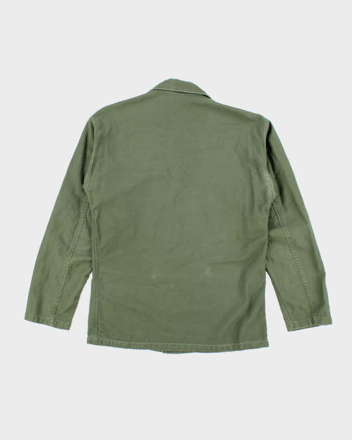 60s Vintage US Army OG-107 Utility Shirt - Small