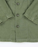 60s Vintage US Army OG-107 Utility Shirt - Small