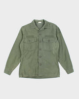 60s Vintage US Army OG-107 Utility Shirt - Medium