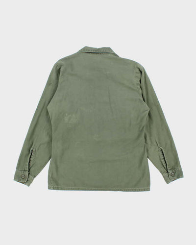 60s Vintage US Army OG-107 Utility Shirt - Medium