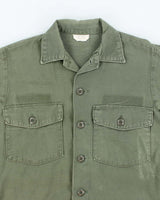 60s Vintage US Army OG-107 Utility Shirt - Medium