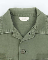 60s Vintage US Army OG-107 Utility Shirt - Medium