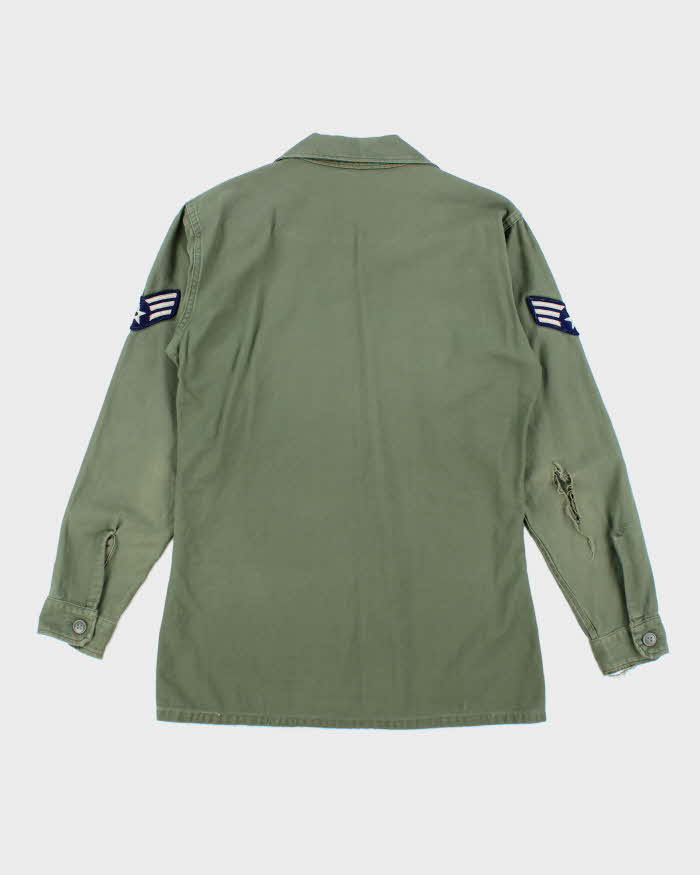 60s Vintage US Army OG-107 Utility Shirt - Medium
