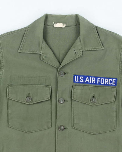 60s Vintage US Army OG-107 Utility Shirt - Medium